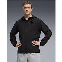 Puma Mens Training Pwr Stretch Woven Jacket - Black