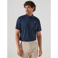 Puma Mens Golf Pure 3.0 Polo T-Shirt - Navy
