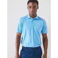 Puma Mens Golf Pure 3.0 Polo - Blue