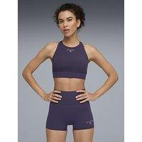 Puma Womens Training X Hyrox Shapeluxe High Neck Bra - Purple