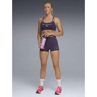 Puma Womens Training X Hyrox Shapeluxe 3Inch Bike Shorts - Purple