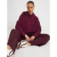 River Island Long Sleeve Premium Hoodie - Red