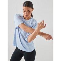 Puma Womens Training Tad Essential Relaxed T-Shirt - Blue