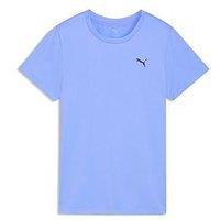 Puma Womens Training Tad Essential Crew T-Shirt - Purple