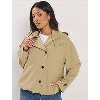 Pixiegirl Petite Hooded Drawcord Jacket