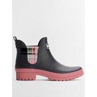 Barbour Mallow Chelsea Welly - Navy/Cherry Blossom