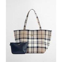 Barbour Layla Large Tote Bag - Rosewood Tartan