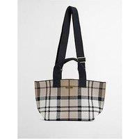 Barbour Layla Tartan Mini Tote Bag - Rosewood Tartan