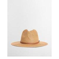Barbour Evelyn Braid Trilby Hat - Tan