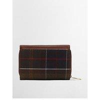 Barbour Rosa Leather French Purse - Brown