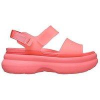 Crocs Soho Frosted Y Strap Sandals - Guava