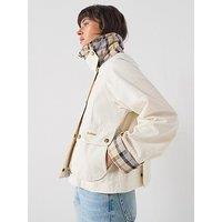 Barbour Cropped Beadnell Casual Jacket - Beige