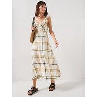 Barbour Gianna Midi Dress - Yellow