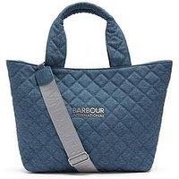 Barbour International Denim Battersea Tote Bag - Blue