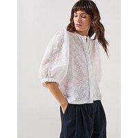 Barbour Layla Top - White