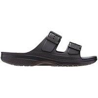 Crocs Classic Buckle Sandal - Black