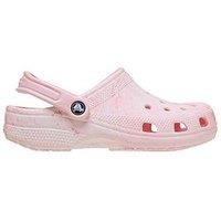 Crocs Classic Watercolor Marbled Clogs - Guava Swirl