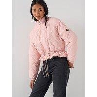 Barbour International B.Intl Pagan Quilted Jacket - Pink