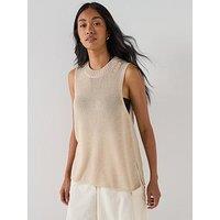 Barbour International Bintl Valencia Knitted Vest - Grey