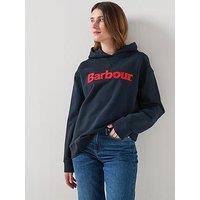 Barbour Hartland Hoodie - Navy