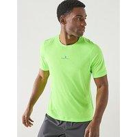 Ronhill Mens Running Tech Short Sleeve Tee - Yellow