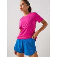 Ronhill Womens Running Tech Short Sleeved Tee- Pink