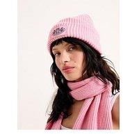 Juicy Couture Crest Scarf/Beanie Set - Pink