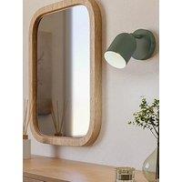 Eglo Tilston Steel Minimalist Single Wall Spotlight, Green