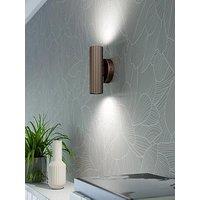 Eglo Portillo Aluminium & Steel Modern Uplight & Wall Down Light, Bronze