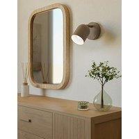 Eglo Tilston Steel Minimalist Single Wall Spotlight, Sandy