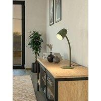 Eglo Carlo Modern Steel Flexible Desk Lamp, Green