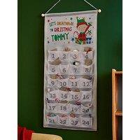 The Personalised Memento Company Personalised Christmas Elf Advent Calendar