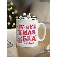The Personalised Memento Company Personalised In My Christmas Era Mug