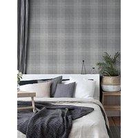 Arthouse Country Tartan Grey Wallpaper