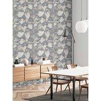 Arthouse Palm Grove Grey Wallpaper