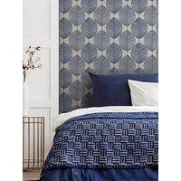 Arthouse Leaves Blue Wallpaper