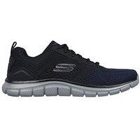 Skechers Wide Fit Engineered Mesh Lace-Up Trainers