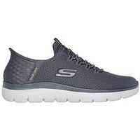 Skechers Wide Fit Mesh Slip-Ins Sneaker W/ Memory Foam