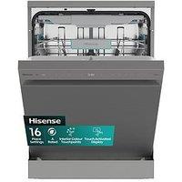 Hisense Hs663A90Xuk Full Size Dishwasher - Stainless Steel