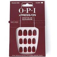 Opi Xpress/On - Malaga Wine Press On Nails Gel-Like Salon Manicure