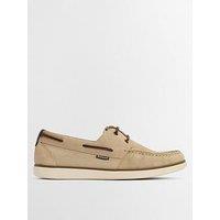Barbour Rothley Boat Shoes - Beige