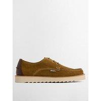 Barbour Aydon Derby Shoes - Tan - Brown