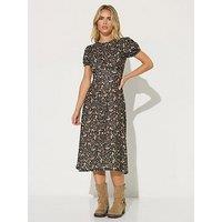 Pixiegirl Petite Ditsy Midi Tea Dress
