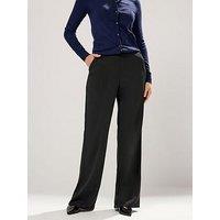 Long Tall Sally Wide Leg Trouser 34" - Black