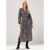Long Tall Sally Floral Midaxi Dress - Purple