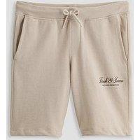 Jack & Jones Junior Boys Gordon Archive Sweat Co-Ord Shorts - Moonbeam