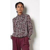 Apricot Animal Mirage Smock Top