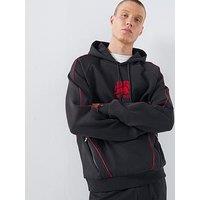 Hugo X Rb Dofrentis Overhead Hoodie - Black