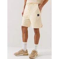 Hugo X Rb Despen Relaxed Fit Jersey Shorts - White