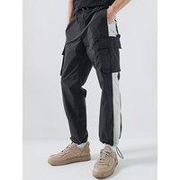 Hugo Colas262 Straight Fit Cargo Trousers - Black